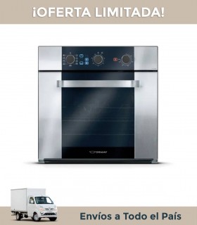 Horno Ormay He A3 Electrico Fte Acero/negro Led C/conveccion