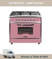 Cocina Industrial Usman Lady Pink 900 (9020) Acero/rosa