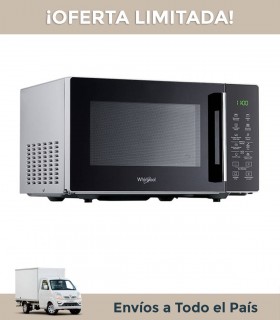 Microondas Whirlpool Wms 25 As 25lts.c/grill Acero 900w.