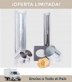 Kit Basico Estufa Tromen Complemento Pared Inox 6 05-000-038