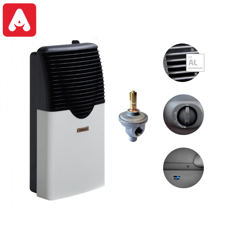 CALEFACTOR LONGVIE EC 2200 N/M GE 2000 CH INFRA