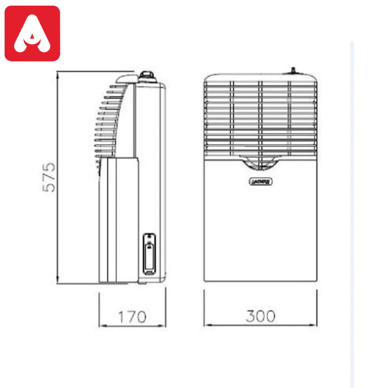CALEFACTOR LONGVIE EC 2200 N/M GE 2000 CH INFRA
