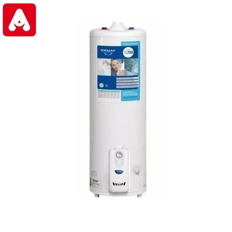 TERMOTANQUE ORMAY TQ110CS 110LTS. APOYAR C/SUP.
