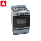 COCINA ORMAY INOX GRIS MULTIGAS P/ACERO 4 HORNALLAS - 4599515