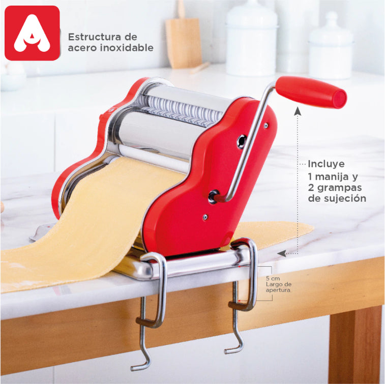 FABRICA DE PASTAS PASTALINDA CLASICA 200 ROJA - 4600713