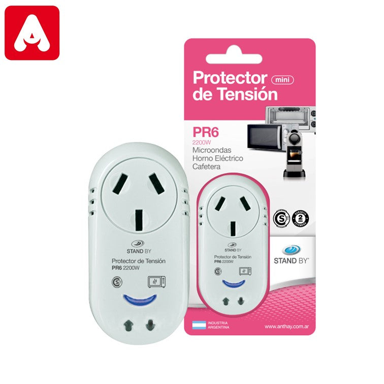 PROTECTOR DE TENSION ANTHAY PR6 MINI 1000W. P/PEQUEÑOS