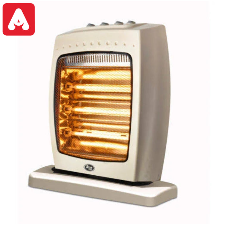 ESTUFA HALOGENA STAR TRAK STH125-07 1200W 3 VELAS GIRATORIA