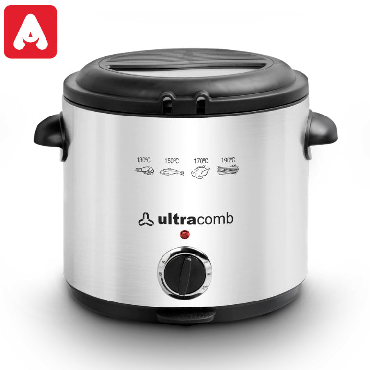 FREIDORA ULTRACOMB FR 8301 CON ACEITE 1.5LT ACERO - 4603669