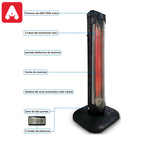 ESTUFA A CUARZO CRIVEL E4 1200W. VERTICAL