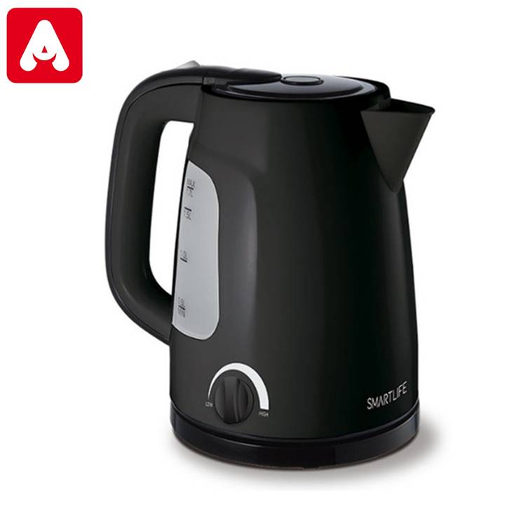 PAVA ELECTRICA SMARTLIFE EK1714B BLACK 1.7LTS. 1850W CORTE MATE
