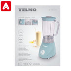LICUADORA YELMO LC1009 JARRA PLASTICO 650W 1.5LTS