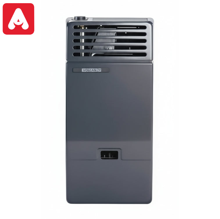 CALEFACTOR VOLCAN 42316V TIRO BALANCEADO GRIS GAS NATURAL 2000 CALORIAS - 4604942