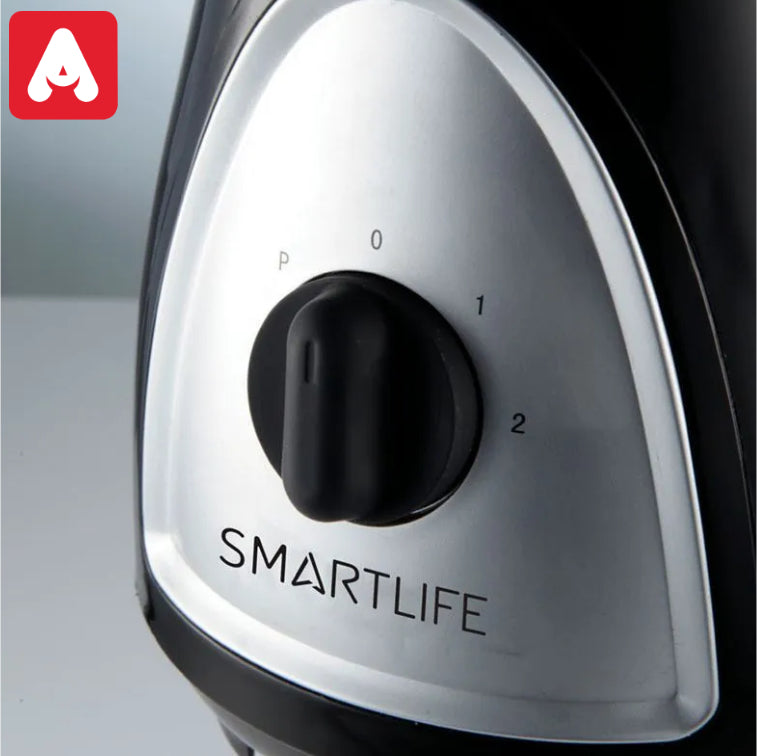 LICUADORA SMARTLIFE SL-BL1008BPN BLACK 1.5L.400W JARRA VIDRIO - 4605375