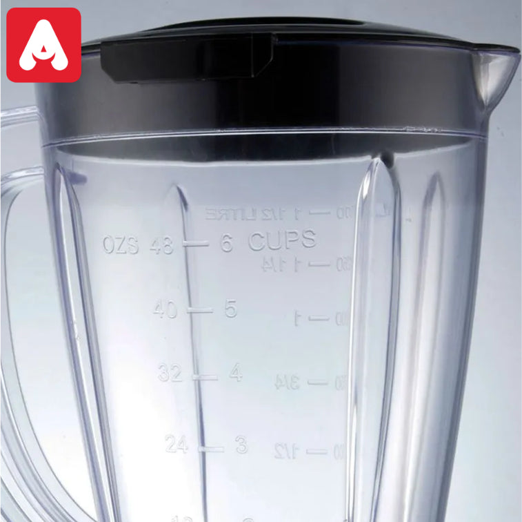 LICUADORA SMARTLIFE SL-BL1008BPN BLACK 1.5L.400W JARRA VIDRIO - 4605375