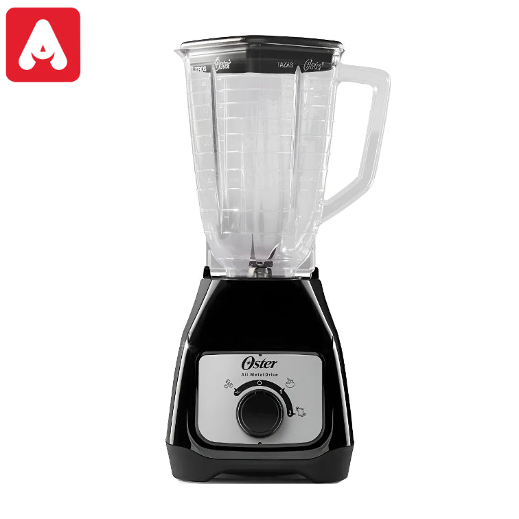 LICUADORA OSTER BLSTKAPBRD NEGRA 1.25LTS.12 VEL. 550W. V/PLASTICO - 4605622