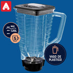 LICUADORA OSTER BLSTKAPBRD NEGRA 1.25LTS.12 VEL. 550W. V/PLASTICO - 4605622