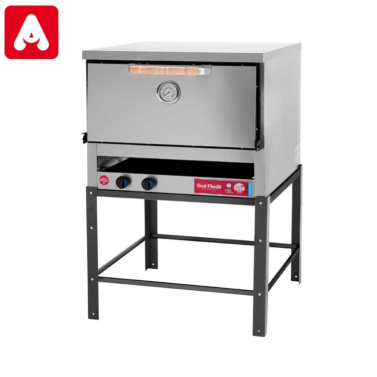 HORNO PASTELERO SOL REAL 368 GEV CIEGO 12 MOLDES ACERO
