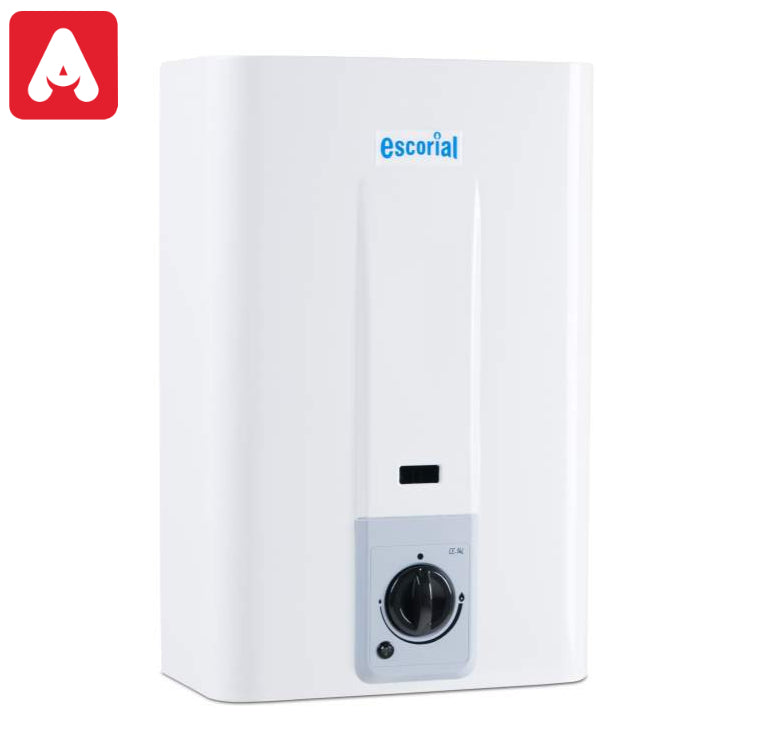CALEFON ESCORIAL CE14L BLANCO GAS ENVASADO SIN LLAMA PILOTO - 4606399