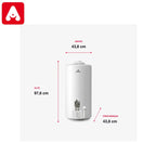 TERMOTANQUE LONGVIE CA75 CALORAGUA 75LTS MG APOY. C/SUP