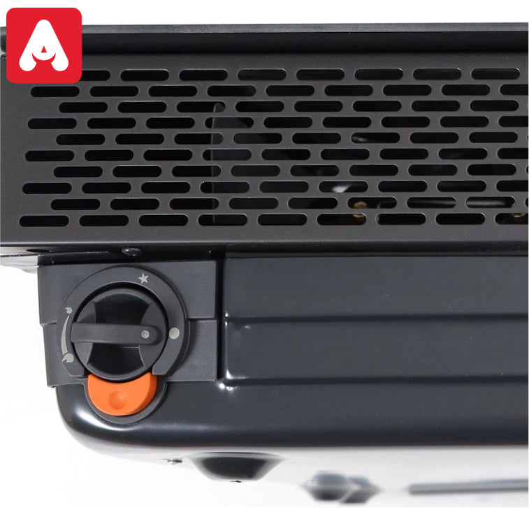 CALEFACTOR ORBIS 4024NON GAS NATURAL 2700CH INFRARR. VIDRIO NEGRO C/PILOTO ANALIZADOR - 4607273