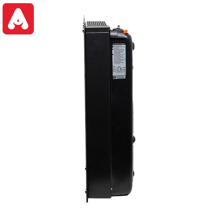 CALEFACTOR ORBIS 4146NON GAS NATURAL 3800CH TIRO BALANCEADO VIDRIO NEGRO - 4607276