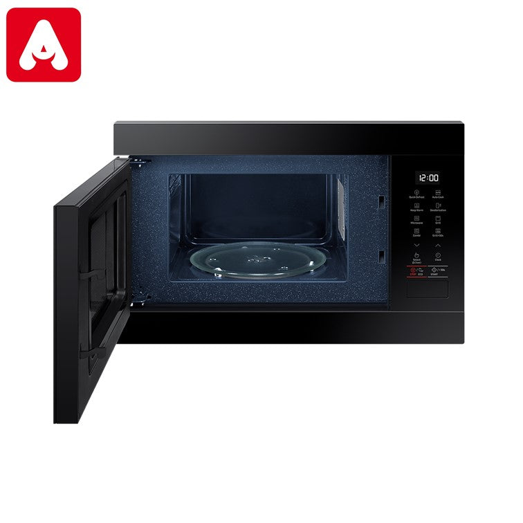 MICROONDAS SAMSUNG MG22M8054 22LTS. GRILL 1100W NEGRO EMPOTRABLE