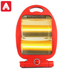 ESTUFA A CUARZO AZANA LSB-8001 ROJA 2VELAS 800W