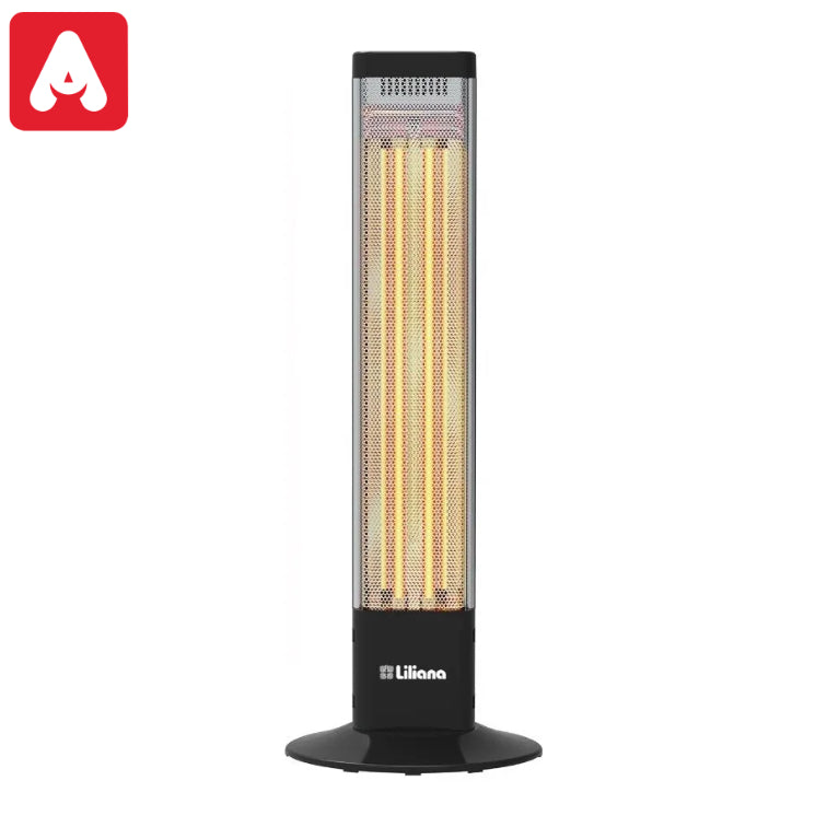 ESTUFA A CUARZO LILIANA CV027 VERTICAL 1200W. CORTE POR CAIDA