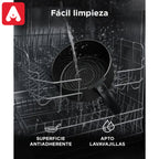 FREIDORA DE AIRE GADNIC FREI0002 NEGRA 7.0LTS. CUK - 4607469