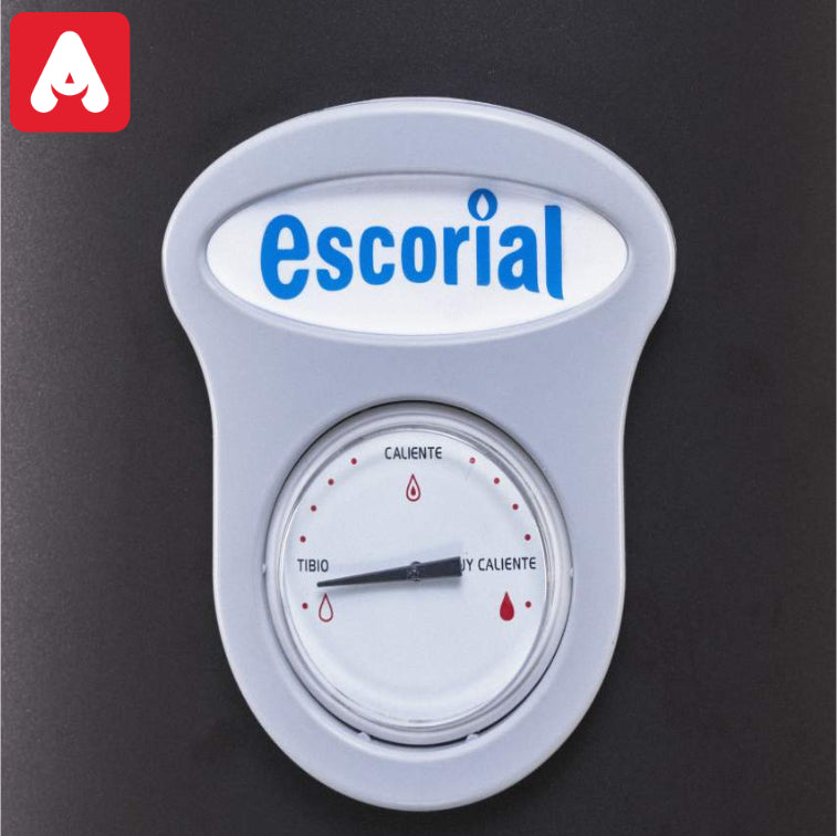 TERMOTANQUE ESCORIAL 120 LTS.MG GRIS GEISSER C/SUP