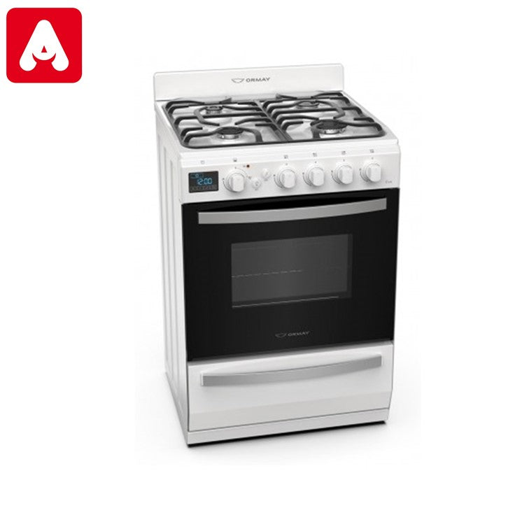 COCINA ORMAY EVO BLANCA MG 4H. GRILL ELEC.REJ. FUND.
