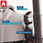 ASPIRADORA PHILCO PHAST1833PI TACHO ACERO 18 LTS 1200W. - 4608139