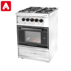 COCINA INDUSTRIAL SOL REAL 575 VVP GE 4H ACERO VISOR R/F.
