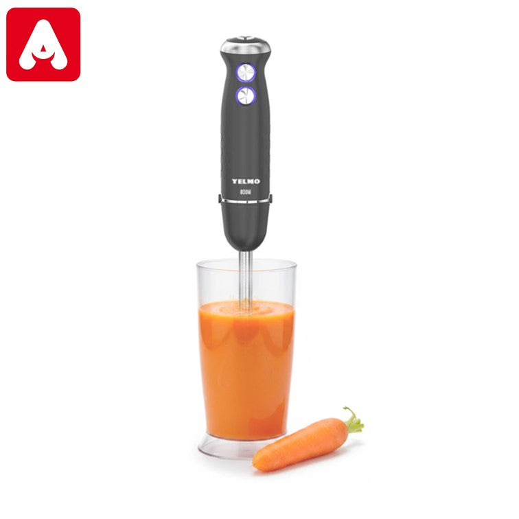 LICUADORA DE MANO YELMO LM-1535 800W BOLS PICADOR C/ACCESORIOS