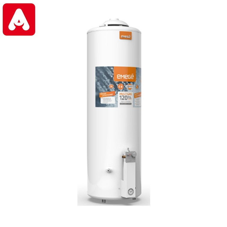 TERMOTANQUE EMEGE TTQ120EM 120L.MG APOY.C.SUP