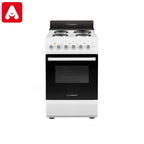COCINA ELECTRICA ORMAY NOVA BLANCA 50CM 4 HORN ELECTRICAS 3 NIV.