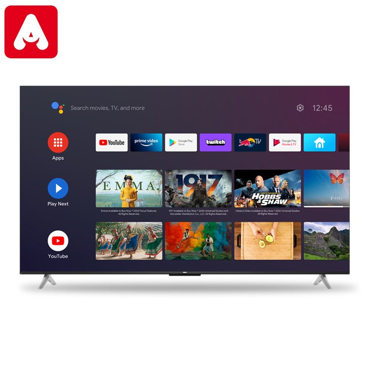 TELEVISOR LED RCA 50` 50ANDP6UHD 4K ANDROID HDMI X3 WIFI USBX1 - 4608816