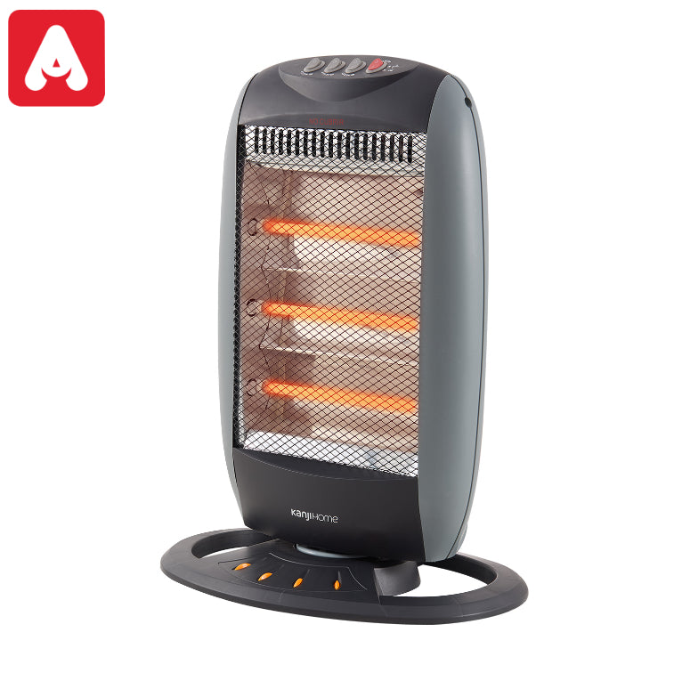 ESTUFA HALOGENA KANJI KJH-CH305 1200W OSCILANTE