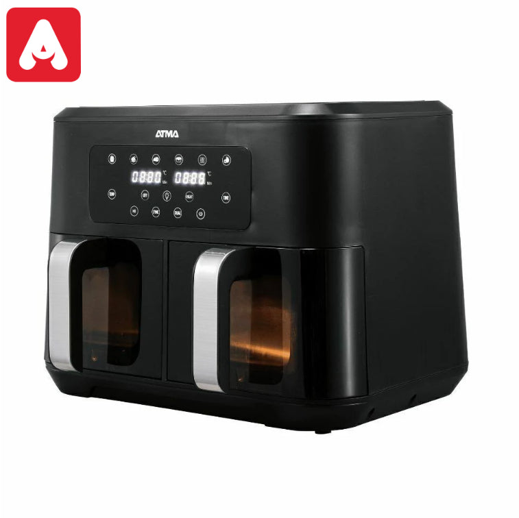 FREIDORA DE AIRE ATMA FRD248AP 2200W DOBLE CANASTA 4.25LTS 6 PROGRAMAS - 4608981