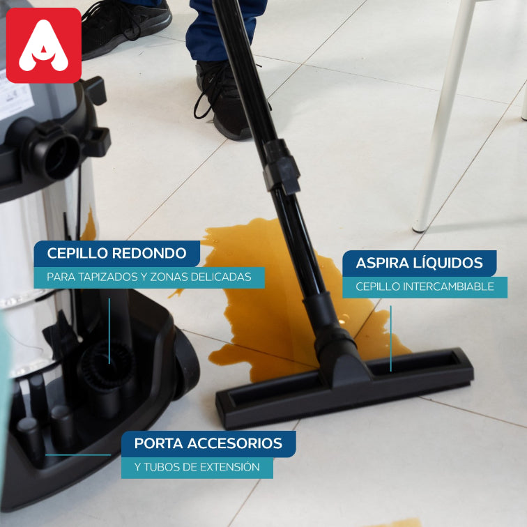 ASPIRADORA PHILCO PHAST3021PI 3 EN 1 TACHO 30LTS 1200W - 4608990