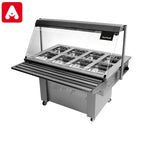 LUNCHONETTES A GAS SOL REAL 026 GNV 8 BANDEJASMODELO SERVICE