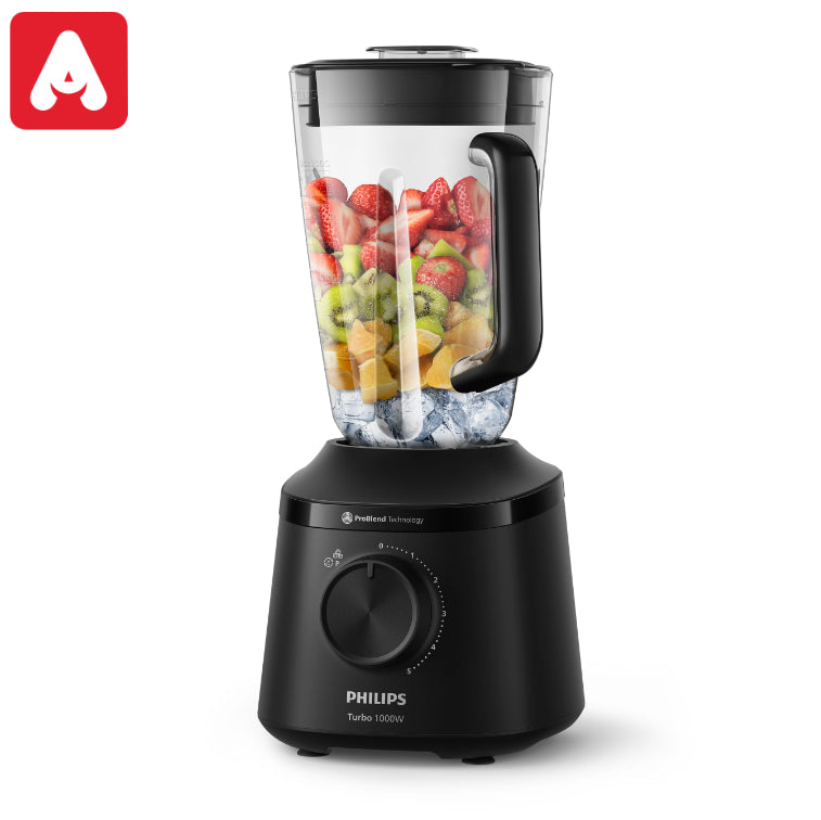 LICUADORA PHILIPS HR2260/90 1000W 2LTS JARRA PLASTICO 2VEL. - 4609309