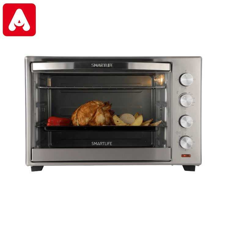 HORNO ELECTRICO SMARTLIFE SLTOR070PN 70LTS 2200W TIMER NEGRO