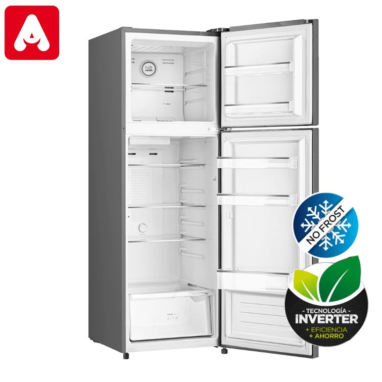 HELADERA BRIKET KD268FWG 268 LTS.INVERTER GRIS NO FROST
