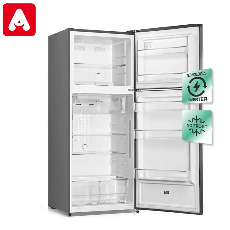 HELADERA BRIKET KD420FWEG 420 LTS.INVERTER GRIS NO FROST
