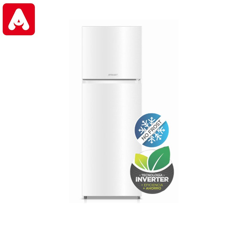 HELADERA BRIKET KD325FWW 325 LTS.INVERTER BLANCA NO FROST