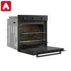 HORNO ORMAY HE60S1 ELECTRICO NEGRO 5 NIV.73LTS TIMER C/CORTE
