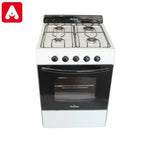 COCINA FLORENCIA 5506F BLCA MG SIN PARRILLA VIDRIO DOBLE HORNO VAL/SEG.