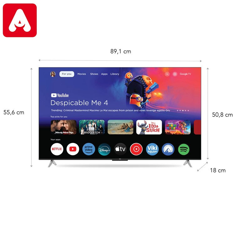 TV LED RCA 40` C40GL SMART GOOGLE FULL HD