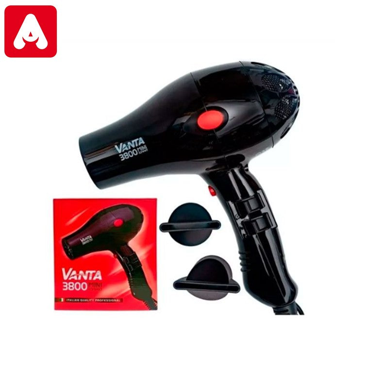 SECADOR DE CABELLO VANTA 3800 MINI COMPACT 4TEMP 2 VEL